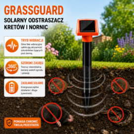 GrassGuard - Solarny odstraszacz gryzoni